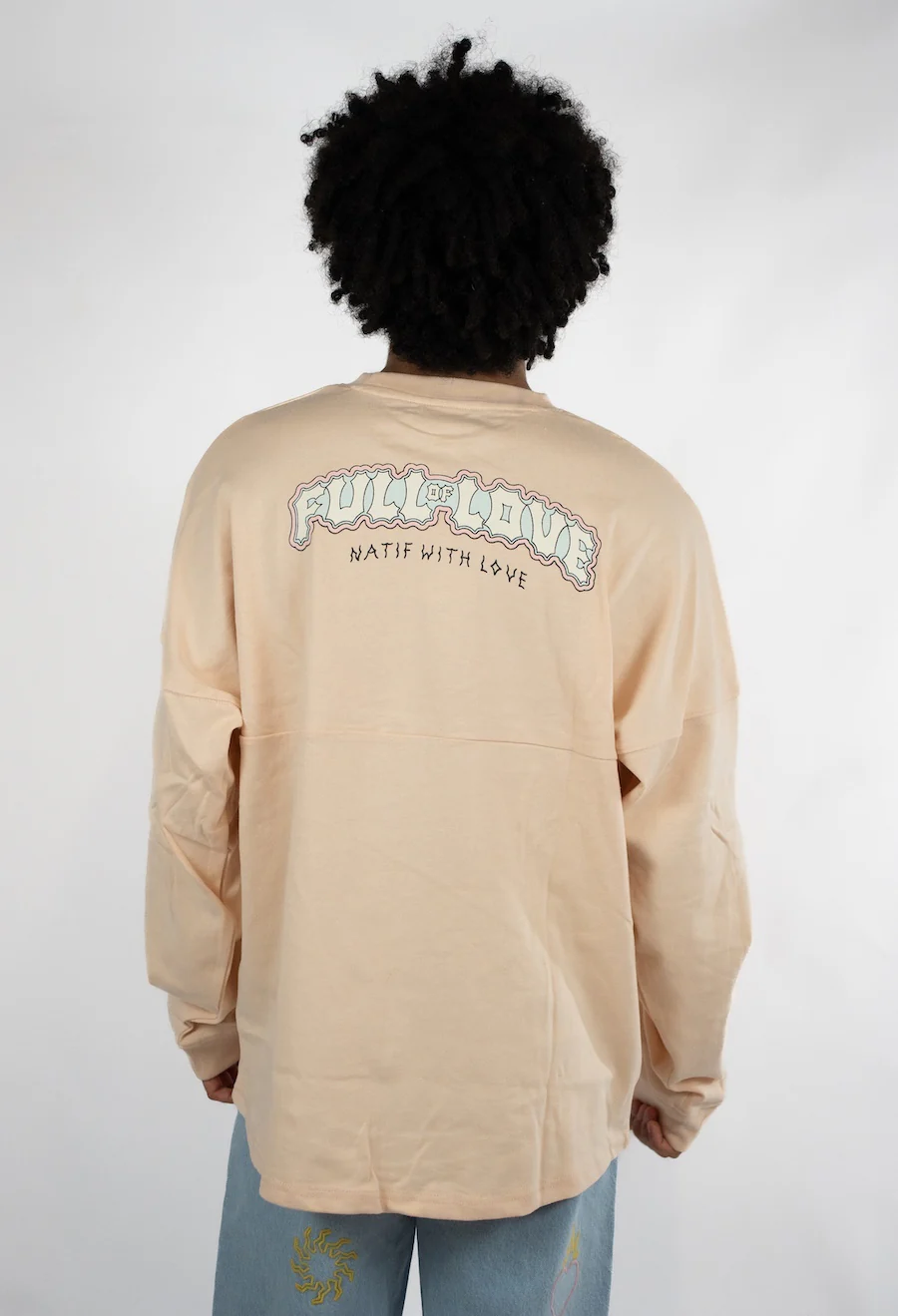 T-Shirt Loose Manches Longues Full Of Love - Image 2