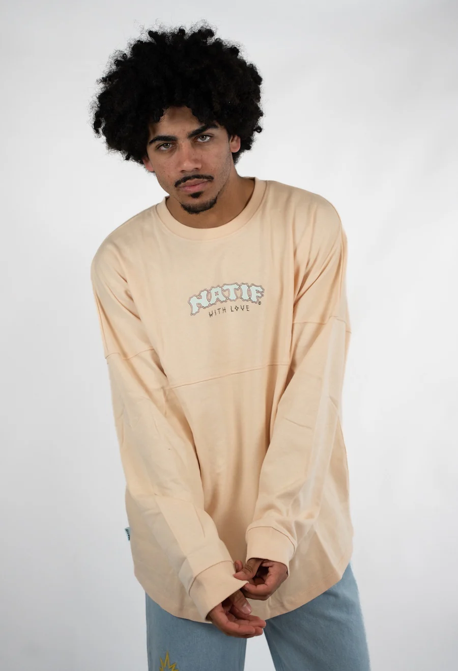 T-Shirt Loose Manches Longues Full Of Love - Image 3