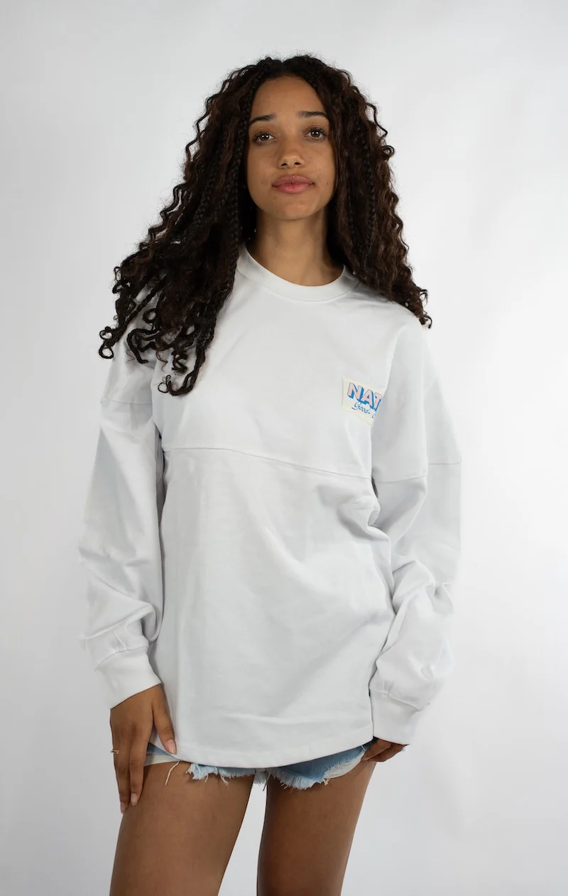 T-Shirt Loose Manches Longues Good Vibes - Image 3