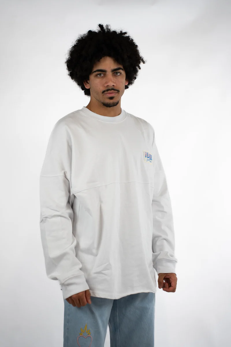 T-Shirt Loose Manches Longues Good Vibes - Image 4