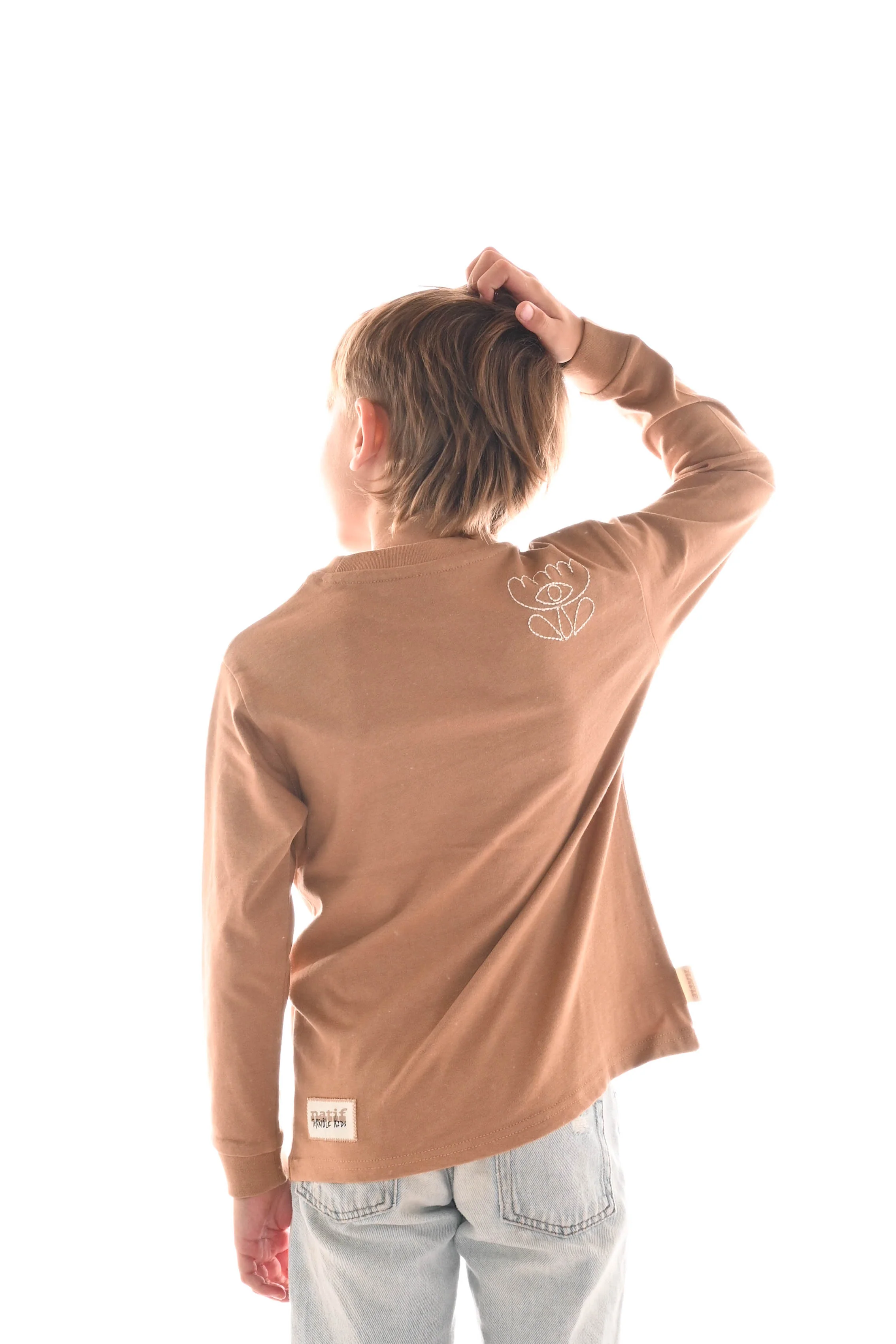 T-Shirt Manches Longues Enfant Little Florist - Image 5