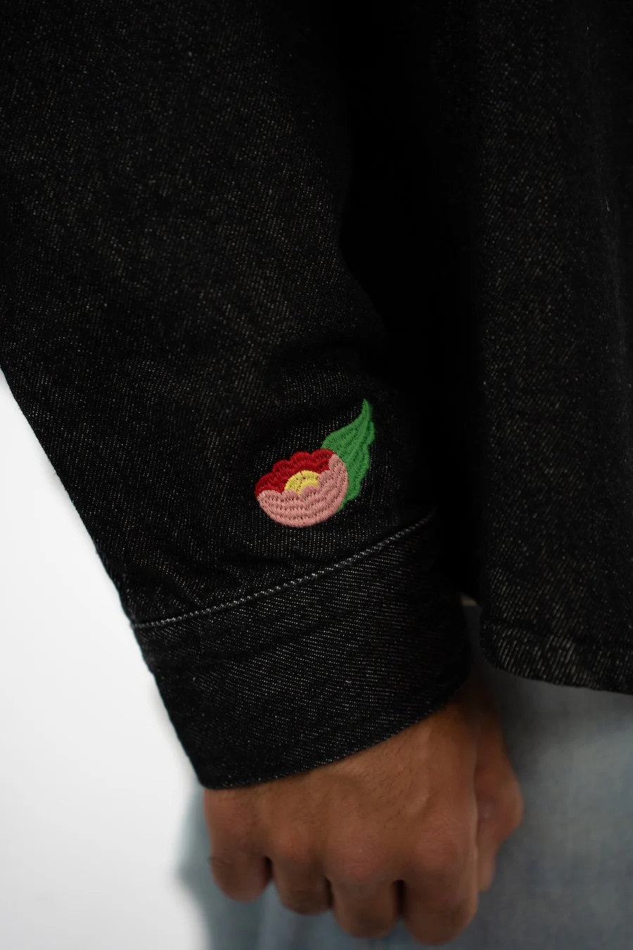 Denim Jacket Artistic Lover - Image 5