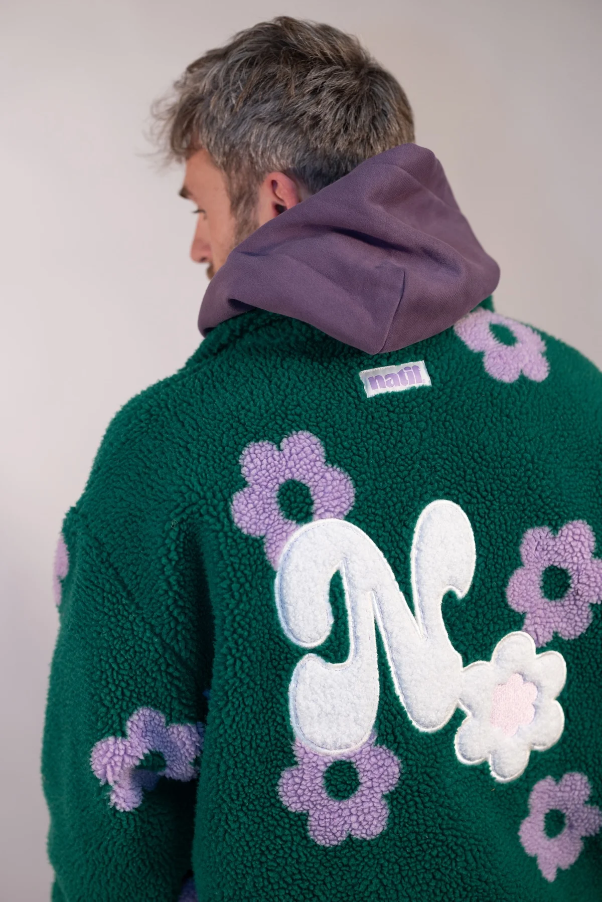 Veste sherpa N Flowers - Image 4